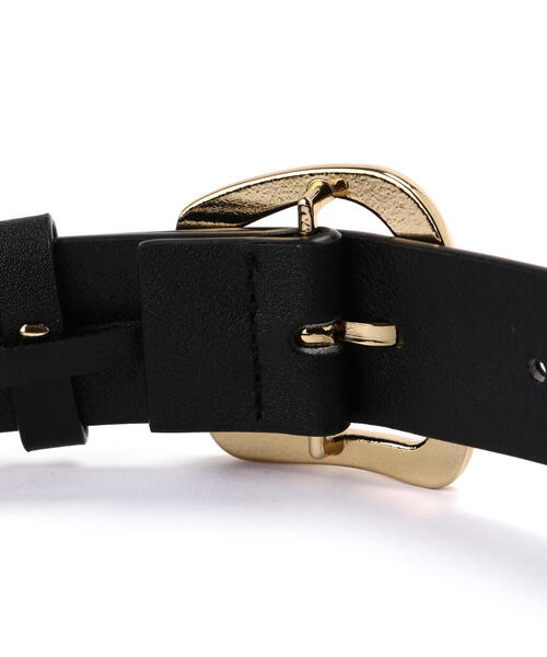 FREE'S MART（フリーズマート）の「ワイドバックルベルト（ベルト・レディース・ブラック/ブラウン・ﾌﾘ-）」の5枚目の写真