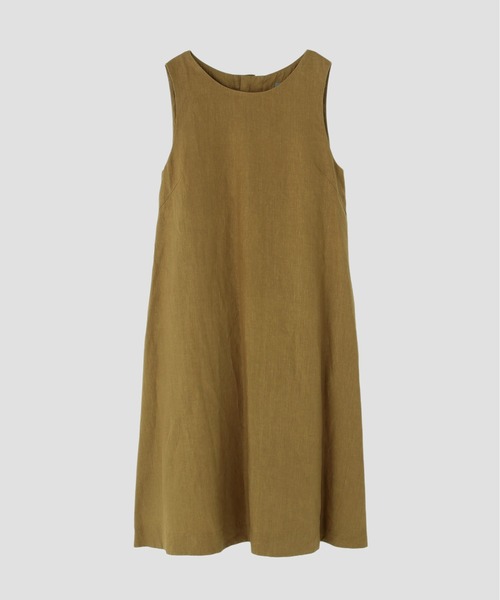 DENSE FINE LINEN POPLIN DRESS（ワンピース）｜MARGARET HOWELL