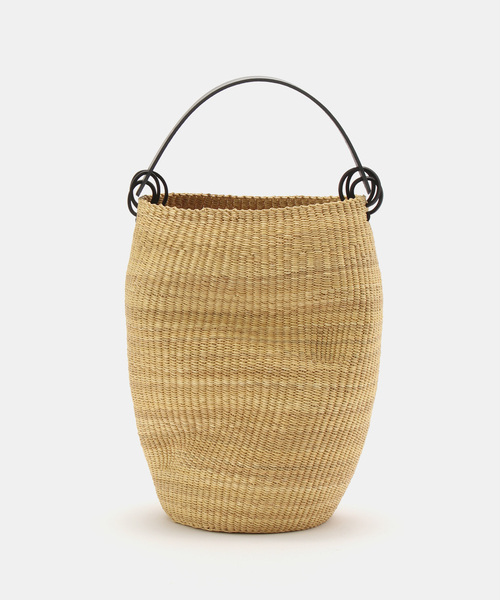 CITYSHOP(シティーショップ)の「Ines Bressand N.40 POT FROISSE:バッグ(かごバッグ・レディース・ベージュ・FREE)」の3枚目の写真