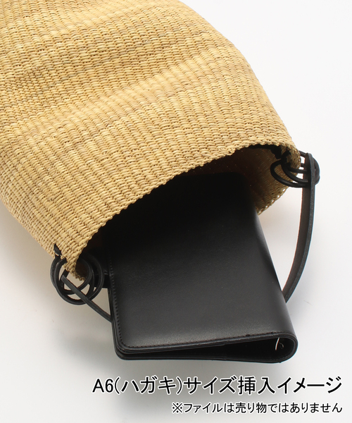 CITYSHOP(シティーショップ)の「Ines Bressand N.40 POT FROISSE:バッグ(かごバッグ・レディース・ベージュ・FREE)」の8枚目の写真