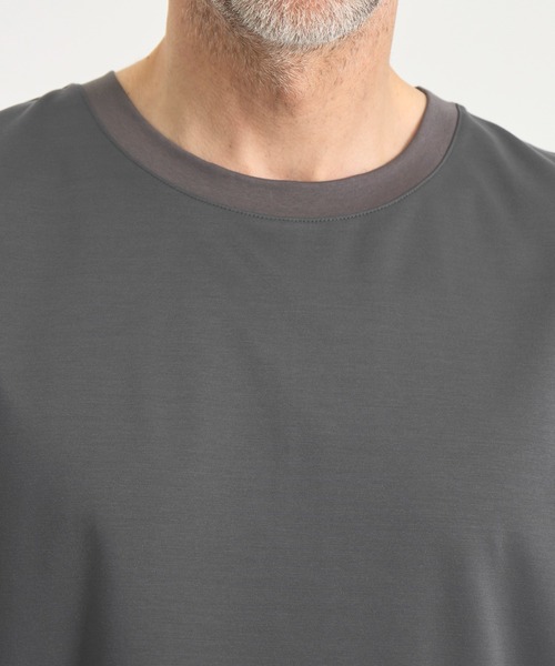 THE TOKYO（ザトウキョウ）の「もう汗(焦)らない汗染み,汚れ防止/ソロテックススリーブレスTシャツ（Tシャツ/カットソー・メンズ・ブラック/グレー/ダークグリーン・44/46/48）」の12枚目の写真