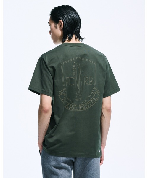 F.C.Real Bristol(エフシーレアルブリストル)の「TROPHY CREST TEE(Tシャツ/カットソー・メンズ・ブラック/ネイビー/グリーン/ホワイト・SMALL/MEDIUM/LARGE/X-LARGE/XX-LARGE)」の5枚目の写真