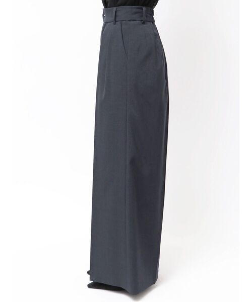 LAGUNAMOON(ラグナムーン)の「イージーケアワイドフレアパンツ(その他パンツ・レディース・ネイビー/モカ・SMALL/MEDIUM)」の7枚目の写真