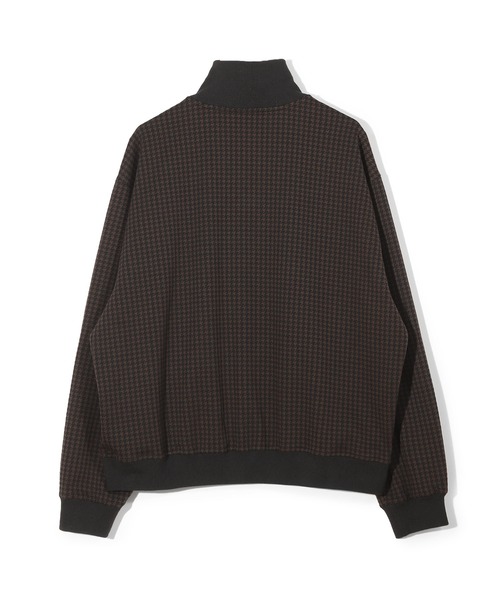 MEN'S BIGI（メンズビギ）の「【50th Anniv . 中田 慎介】 SUEDE LIKE/HOUND’S TOOTH TRACK JACKET（ブルゾン・メンズ・ブラウン/ベージュ・02/01）」の14枚目の写真