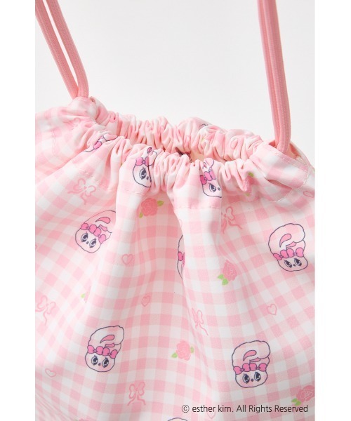 SLY(スライ)の「Esther Bunny x SLY KNAP SACK エスターバニー スライ ナップサック(バックパック/リュック・レディース・ピンク系その他・FREE)」の10枚目の写真