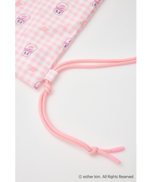 SLY(スライ)の「Esther Bunny x SLY KNAP SACK エスターバニー スライ ナップサック(バックパック/リュック・レディース・ピンク系その他・FREE)」の11枚目の写真