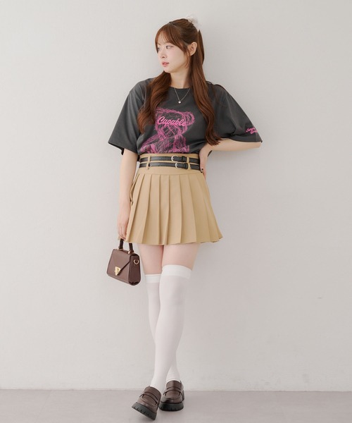 Another Branch olive des olive(アナザーブランチオリーブデオリーブ)の「刺繍クマBIGT(Tシャツ/カットソー・レディース・オフホワイト/ブルー/チャコールグレー・FREE)」の18枚目の写真