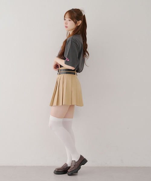 Another Branch olive des olive(アナザーブランチオリーブデオリーブ)の「刺繍クマBIGT(Tシャツ/カットソー・レディース・オフホワイト/ブルー/チャコールグレー・FREE)」の17枚目の写真