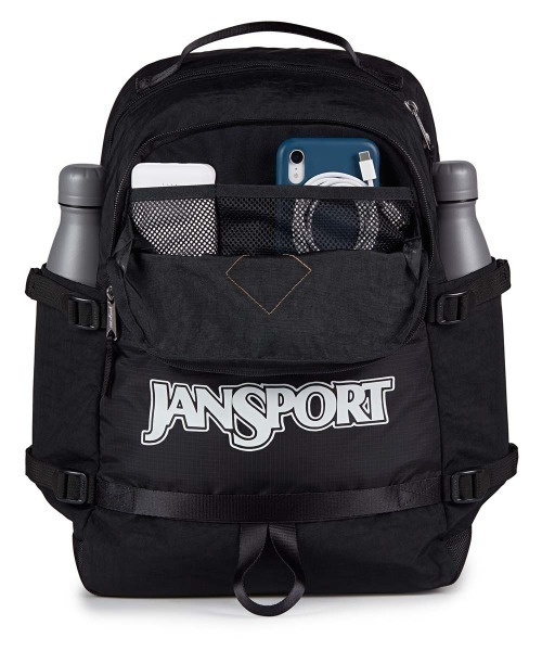 JANSPORT（ジャンスポーツ）の「JANSPORT SMALL SEATTLE PACK（ジャンスポーツ スモール シアトルパック）（バックパック/リュック・メンズ・ベージュ系/ブラック・FREE）」の7枚目の写真