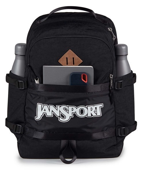 JANSPORT（ジャンスポーツ）の「JANSPORT SMALL SEATTLE PACK（ジャンスポーツ スモール シアトルパック）（バックパック/リュック・メンズ・ベージュ系/ブラック・FREE）」の8枚目の写真