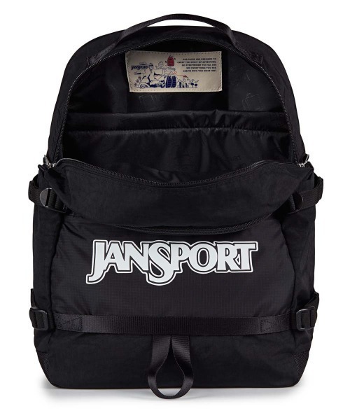 JANSPORT(ジャンスポーツ)の「JANSPORT SMALL SEATTLE PACK(ジャンスポーツ スモール シアトルパック)(バックパック/リュック・メンズ・ベージュ系/ブラック・FREE)」の9枚目の写真