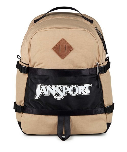 JANSPORT（ジャンスポーツ）の「JANSPORT SMALL SEATTLE PACK（ジャンスポーツ スモール シアトルパック）（バックパック/リュック・メンズ・ベージュ系/ブラック・FREE）」の11枚目の写真