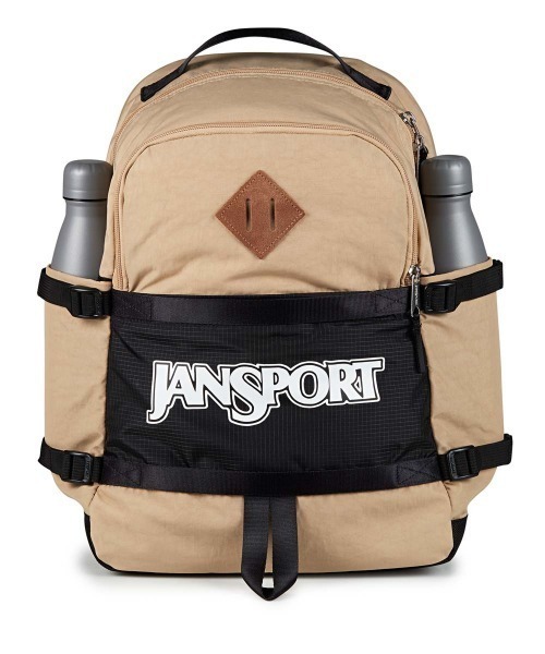 JANSPORT（ジャンスポーツ）の「JANSPORT SMALL SEATTLE PACK（ジャンスポーツ スモール シアトルパック）（バックパック/リュック・メンズ・ベージュ系/ブラック・FREE）」の13枚目の写真