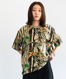 City Ambient Products: ツリー カモフラージュ プリント Tシャツ