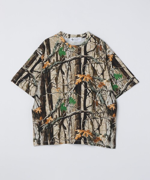 City Ambient Products（シティアンビエントプロダクツ）の「City Ambient Products: ツリー カモフラージュ プリント Tシャツ（Tシャツ/カットソー・メンズ・ブラック/オリーブ・MEDIUM/LARGE/SMALL）」の12枚目の写真