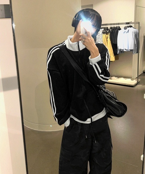 COSYHARU（コシハル）の「ミリタリーカーゴパンツ（カーゴパンツ・メンズ・ベージュ/チャコール・FREE）」の12枚目の写真
