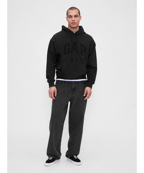 yzy gap ダークグレー オーバーサイズ パーカー YZY GAP イージー ギャップ ZIP-UP HOODIE ジップアップパーカー