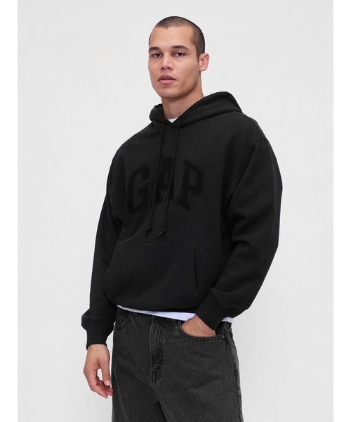 セール】ヘビーウェイト オーバーサイズ GAPロゴパーカー（パーカー