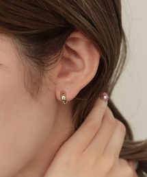 NOIR DE POUPEE ノワールドプーペ 18Ｋ　ゴールドピアス NOIR DE POUPEE｜ノワールドプーペのピアス（両耳用）（ゴールド