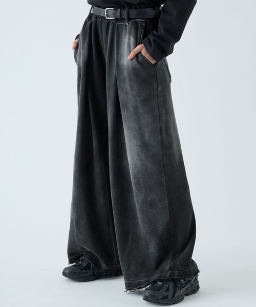 セール】【VELNUS】Vintage Makeup Heavyweight Double Tuck