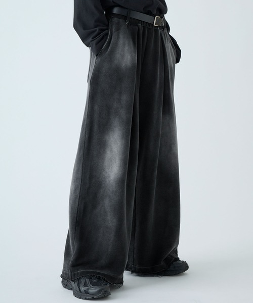 VELNUS(ベルナス)の「【VELNUS】Vintage Makeup Heavyweight Double Tuck Sweatpants/ヴィンテージメイク ヘビーウェイトダブルタックスウェットパンツ(スウェットパンツ・メンズ・チャコールグレー/ブラック・S/L/M)」の12枚目の写真