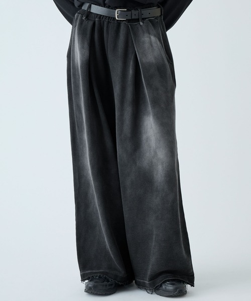 VELNUS(ベルナス)の「【VELNUS】Vintage Makeup Heavyweight Double Tuck Sweatpants/ヴィンテージメイク ヘビーウェイトダブルタックスウェットパンツ(スウェットパンツ・メンズ・チャコールグレー/ブラック・S/L/M)」の14枚目の写真