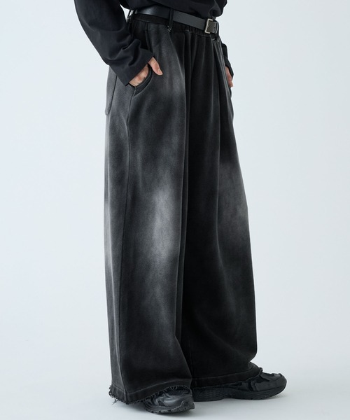 VELNUS(ベルナス)の「【VELNUS】Vintage Makeup Heavyweight Double Tuck Sweatpants/ヴィンテージメイク ヘビーウェイトダブルタックスウェットパンツ(スウェットパンツ・メンズ・チャコールグレー/ブラック・S/L/M)」の11枚目の写真