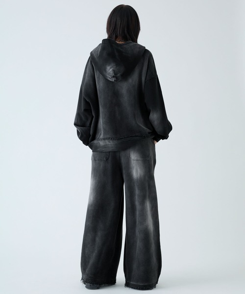VELNUS(ベルナス)の「【VELNUS】Vintage Makeup Heavyweight Double Tuck Sweatpants/ヴィンテージメイク ヘビーウェイトダブルタックスウェットパンツ(スウェットパンツ・メンズ・チャコールグレー/ブラック・S/L/M)」の17枚目の写真
