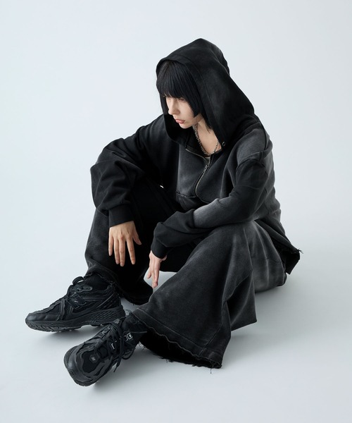 VELNUS(ベルナス)の「【VELNUS】Vintage Makeup Heavyweight Double Tuck Sweatpants/ヴィンテージメイク ヘビーウェイトダブルタックスウェットパンツ(スウェットパンツ・メンズ・チャコールグレー/ブラック・S/L/M)」の21枚目の写真