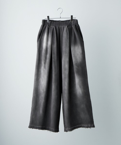 VELNUS(ベルナス)の「【VELNUS】Vintage Makeup Heavyweight Double Tuck Sweatpants/ヴィンテージメイク ヘビーウェイトダブルタックスウェットパンツ(スウェットパンツ・メンズ・チャコールグレー/ブラック・S/L/M)」の5枚目の写真