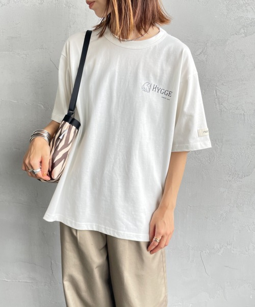 tシャツ 「NORDISK/ノルディスク」 別注 HYGGE シカ バックプリントTシャツ レディース メンズ NORDISK/ノルディスク] 別注 HYGGE シカ バックプリントTシャツ