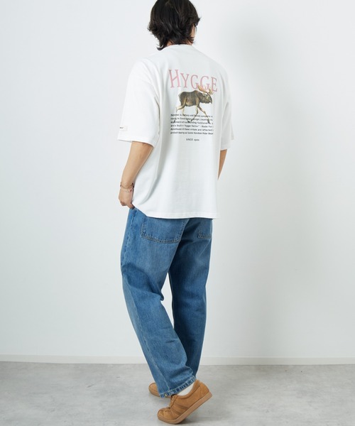 NORDISK/ノルディスク] 別注 HYGGE シカ バックプリントTシャツ