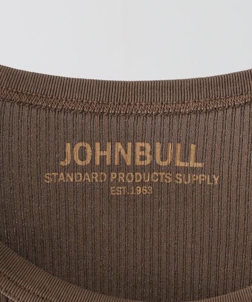Deuxieme Classe（ドゥーズィエムクラス）の「【JOHNBULL/ジョンブル】TANKTOP（Tシャツ/カットソー・レディース・アイボリー/ブラウン・FREE）」の11枚目の写真