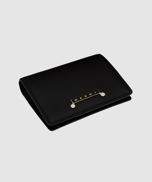 MARNI（マルニ）の「ENVELOPE / 2つ折り財布（財布・レディース・キャメル/ブラック/オリーブ・ONE SIZE）」の5枚目の写真