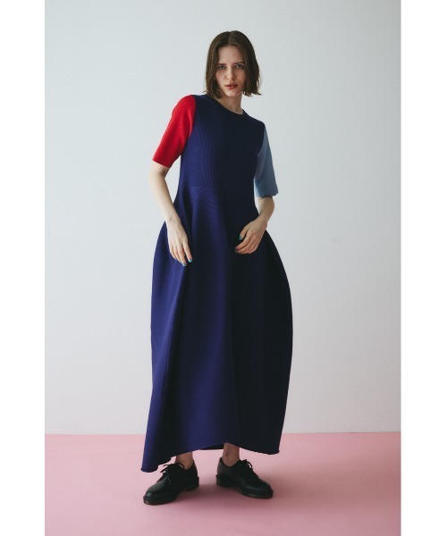 HeRIN.CYE Volume knit dress　ボリュームニットドレス Volume knit dress ボリュームニットドレス（ワンピース