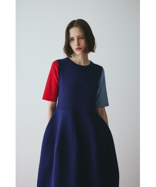Volume knit dress ボリュームニットドレス（ワンピース）｜HeRIN.CYE