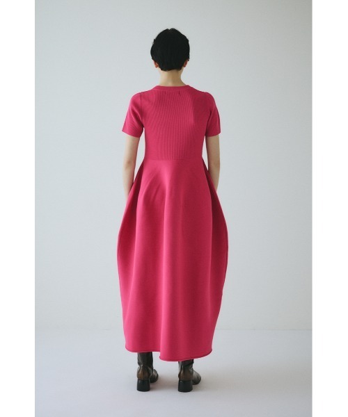 HeRIN.CYE(ヘリンドットサイ)の「Volume knit dress ボリュームニットドレス(ワンピース・レディース・ブルー系その他3/ブラック/ピンク・FREE)」の12枚目の写真