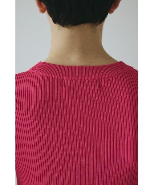 HeRIN.CYE(ヘリンドットサイ)の「Volume knit dress ボリュームニットドレス(ワンピース・レディース・ブルー系その他3/ブラック/ピンク・FREE)」の14枚目の写真