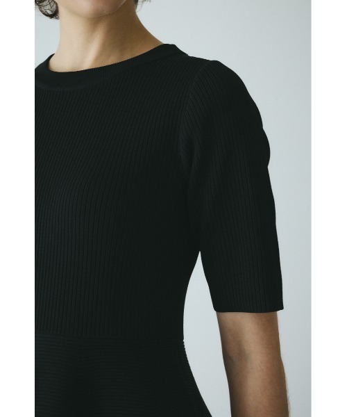 Volume knit dress ボリュームニットドレス（ワンピース）｜HeRIN.CYE