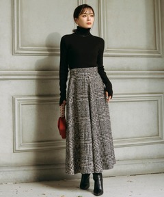 anuans ウールチェックツイードフレアスカート 97037341_8_d_240.jpg