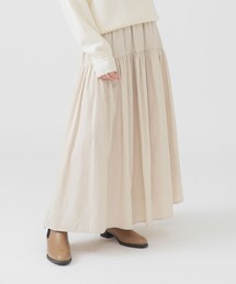 ツイル ギャザー スカート
