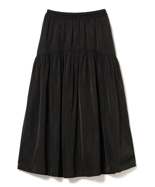 B:MING by BEAMS（ビーミングバイビームス）の「【洗える】ツイル ギャザー スカート（S～M）（スカート・レディース・ブラウン/ナチュラル/ブラック・SMALL/MEDIUM）」の13枚目の写真