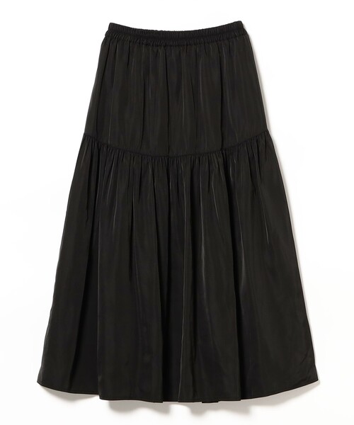 B:MING by BEAMS（ビーミングバイビームス）の「【洗える】ツイル ギャザー スカート（S～M）（スカート・レディース・ブラウン/ナチュラル/ブラック・SMALL/MEDIUM）」の14枚目の写真