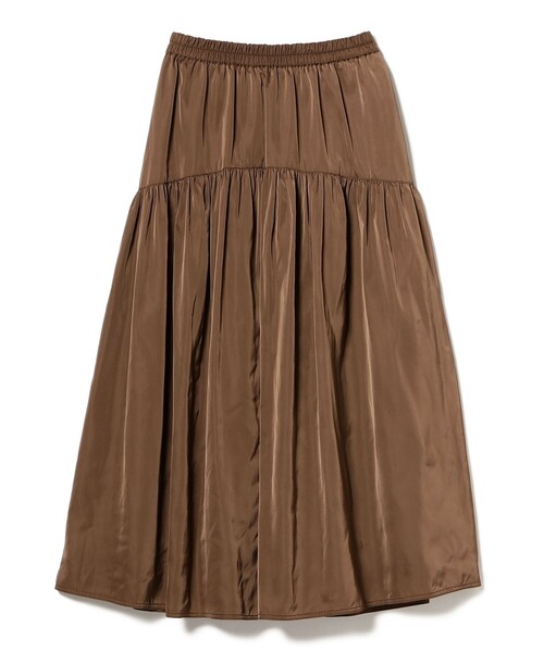 B:MING by BEAMS（ビーミングバイビームス）の「【洗える】ツイル ギャザー スカート（S～M）（スカート・レディース・ブラウン/ナチュラル/ブラック・SMALL/MEDIUM）」の21枚目の写真