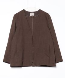 【未使用品】イエナ　ジャケット イエナIENA /フェイクスエード /ノーカラージャケット