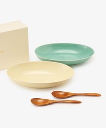 Afternoon Tea（アフタヌーンティー）の「オーバルカレープレート&スプーンセット（食器）」