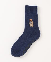 POLO RALPH LAUREN(ポロ ラルフ ローレン)のPOLO RALPH LAUREN カレッジベア 足底滑り止め付き ルームソックス 02015917(ソックス/靴下)