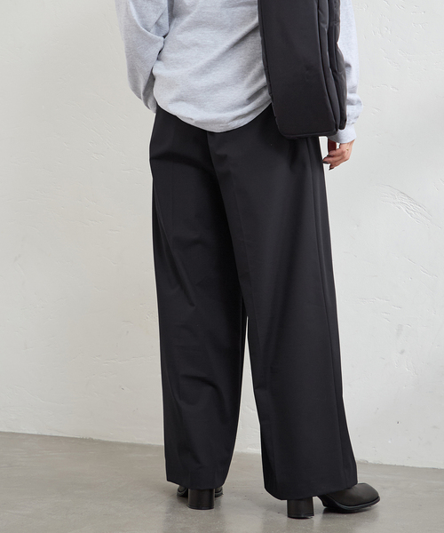 JOURNAL STANDARD（ジャーナルスタンダード）の「《追加2》ソモウライクイージースラックス（スラックス・レディース・チャコールグレー/ネイビー・36/38）」の16枚目の写真