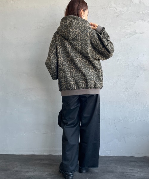 SAPEur レオパード柄 パーカー 黒 XL 楽天市場】ジップパーカー（柄ヒョウ・レオパード）（メンズ