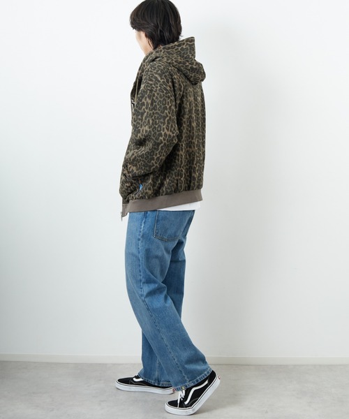 WEB限定】[SEQUENZ/シークエンズ] レオパード柄 ブランドロゴ